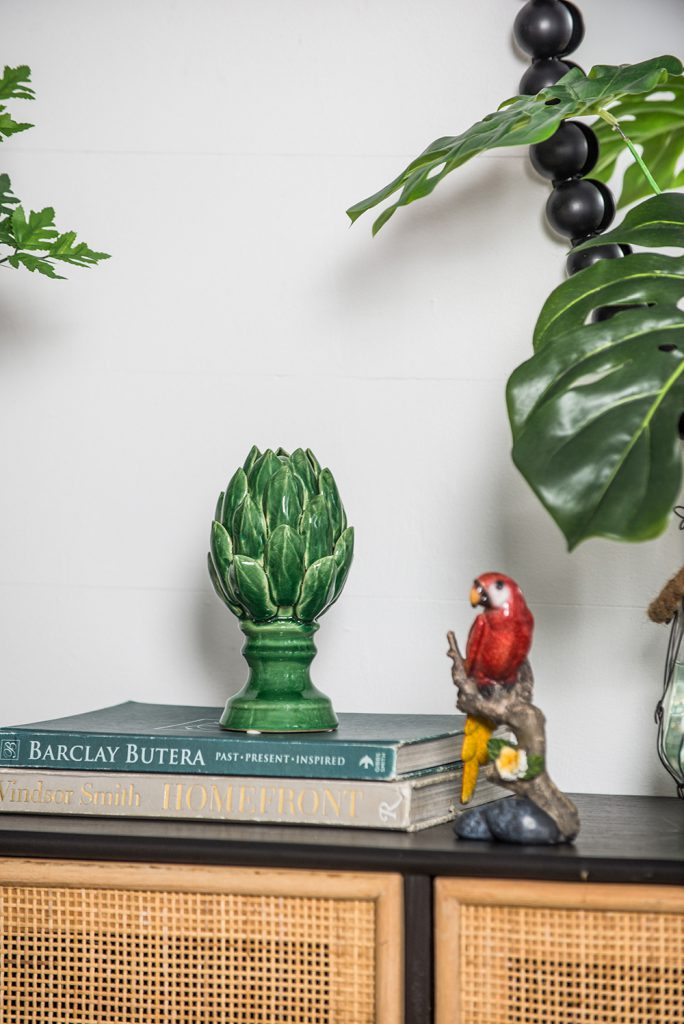A&B Home / Helsa Blooming Artichoke Accent, Small Classic Vintage/Green