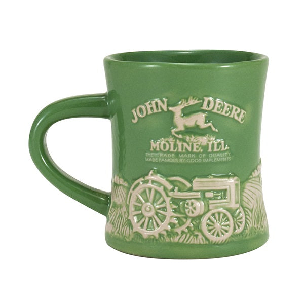 John Deere / JOHN DEERE MODEL D RAISED-RELIEF DINER MUG