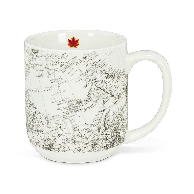 abbott / Canada Map and Curling House Mug