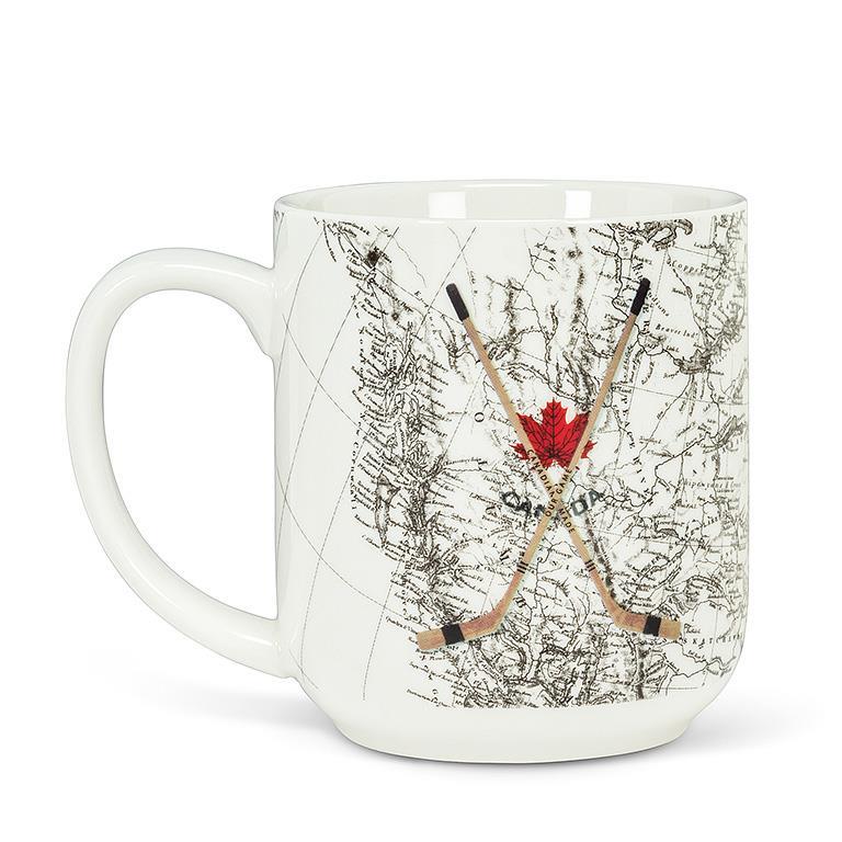 abbott / Hockey Sticks & Map Mug