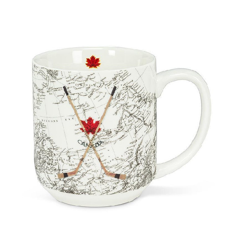 abbott / Hockey Sticks & Map Mug