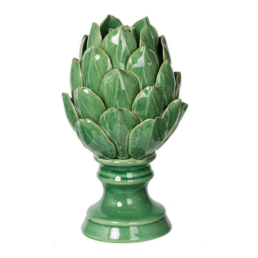 A&B Home / Helsa Blooming Artichoke Accent, Small Classic Vintage/Green