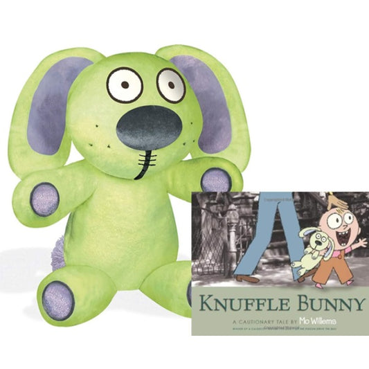 YOTTOY /  Mo Willems Soft Stuffed Animal Plush Toys and Book Collection Bundle Set (Knuffle)