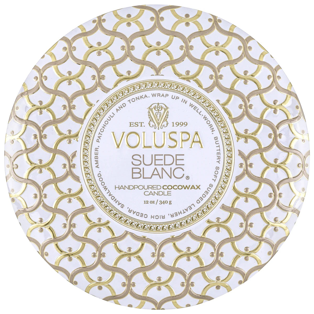 VOLUSPA / SUEDE BLANC