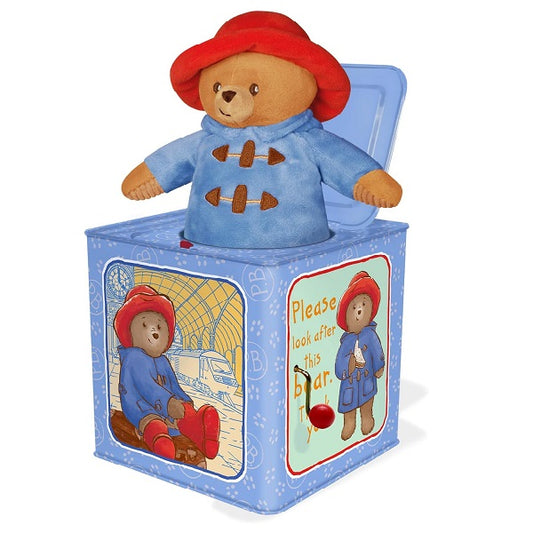 YOTTOY /  Paddington Bear Collection | Paddington for Baby Jack-in-The-Box Infant Plush Toy with Music