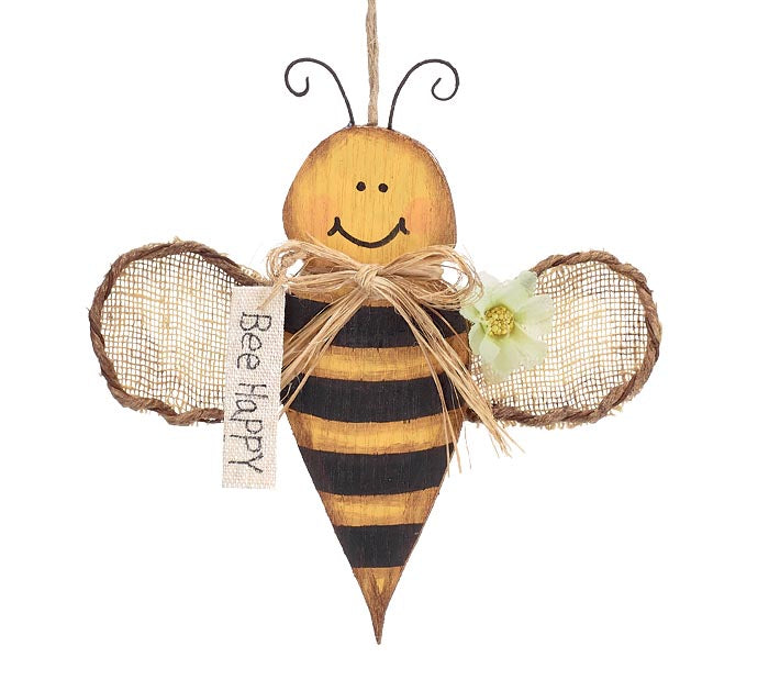 burton + Burton / BEE HAPPY YELLOW AND BLACK BEE HANGING