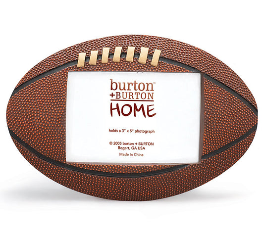 burton + Burton / FOOTBALL SHAPED PHOTO FRAME