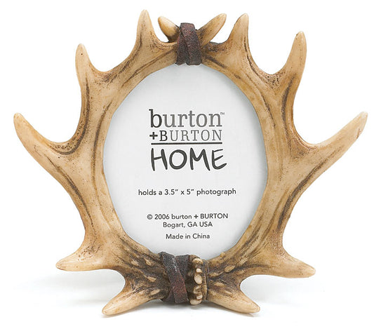 burton + Burton / DEER ANTLERS PHOTO FRAME