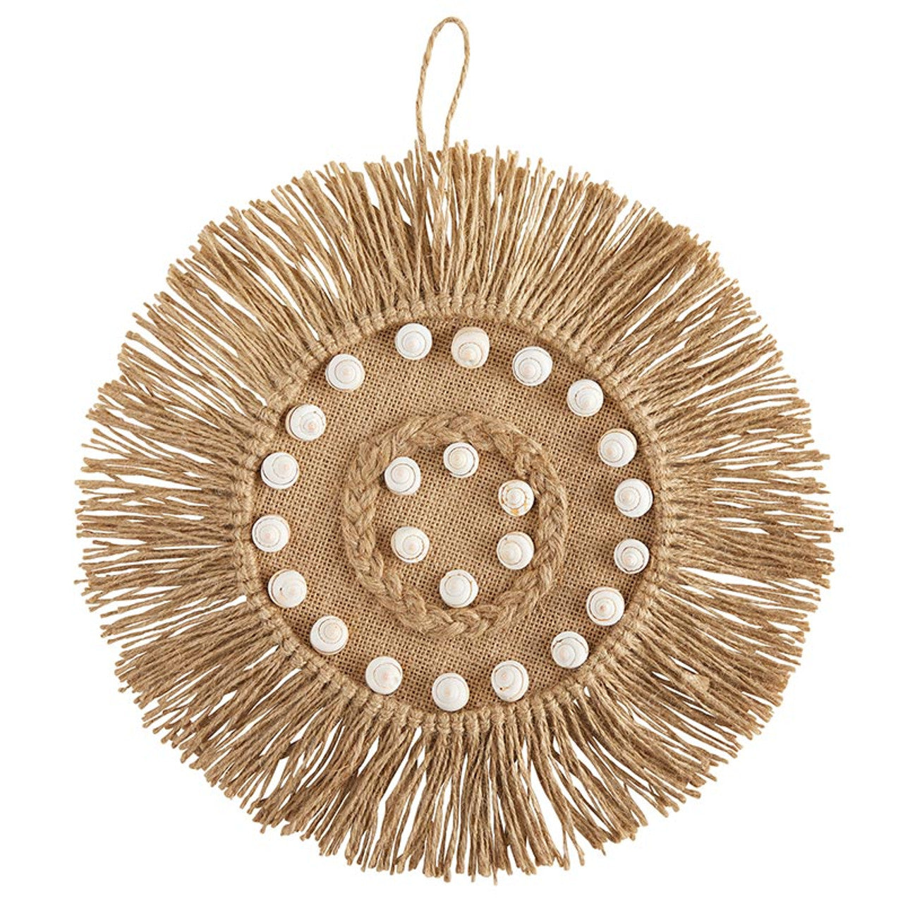 Jute Shell Decor